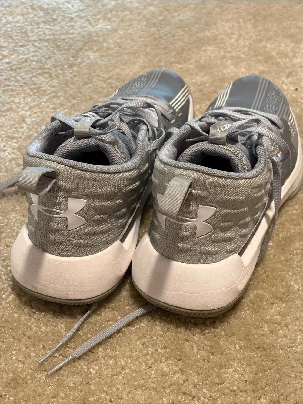Under Armour Grey Athletic Sneakers